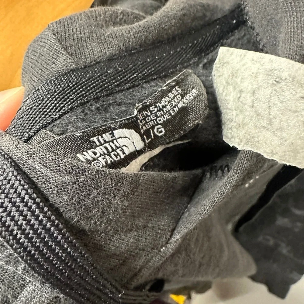 The North Face Mens San Francisco All Over Print Hoodie Black Grey Large NF0A‎